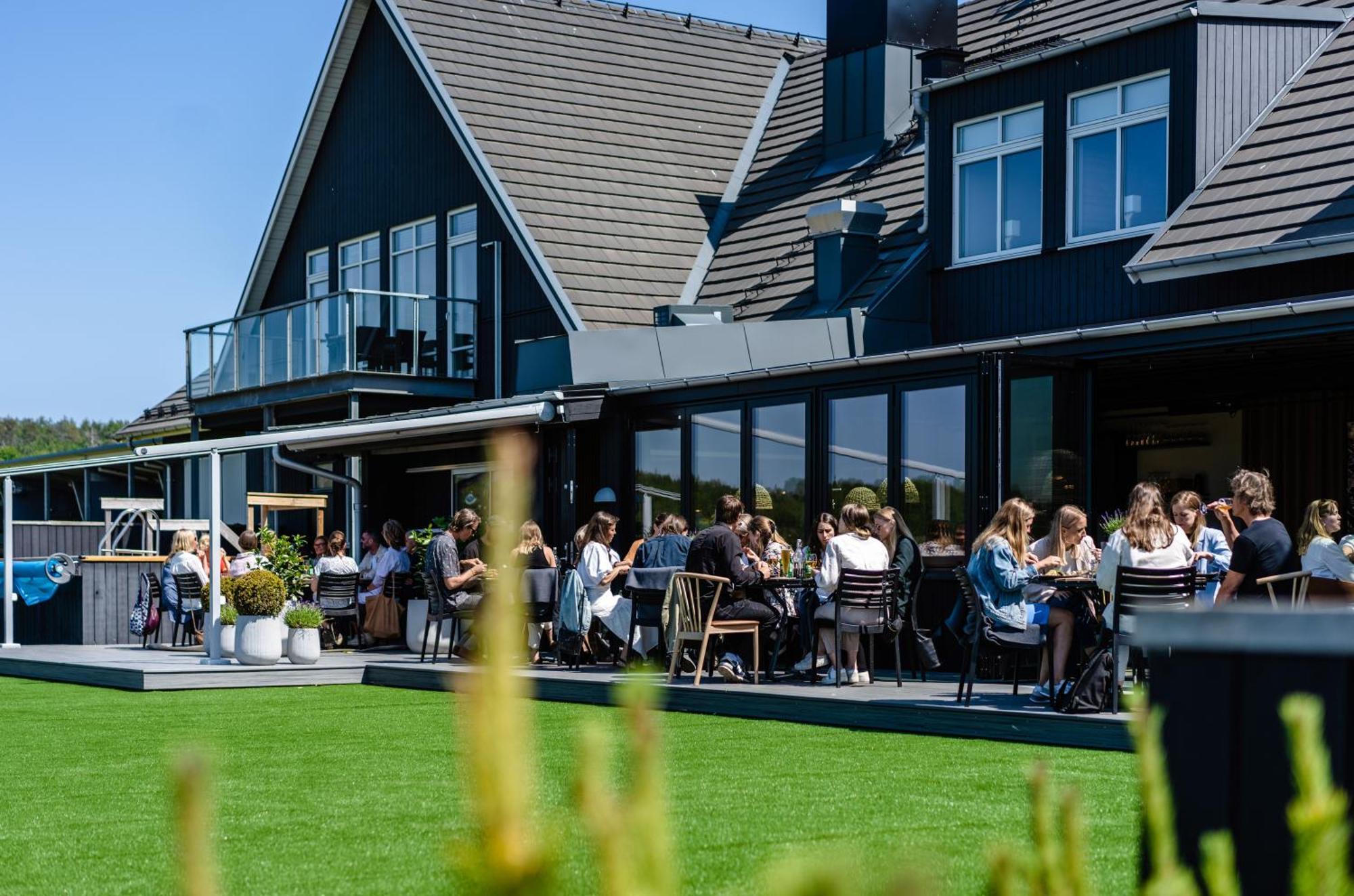 Halmstad Golfarena Hotell & Laegenheter Strandlida 外观 照片